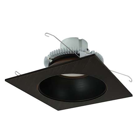 Nora Lighting Cobalt 6" Integrated LED Reflector / Square Recessed Trim - 1000 Lumens, 3500K Bronze