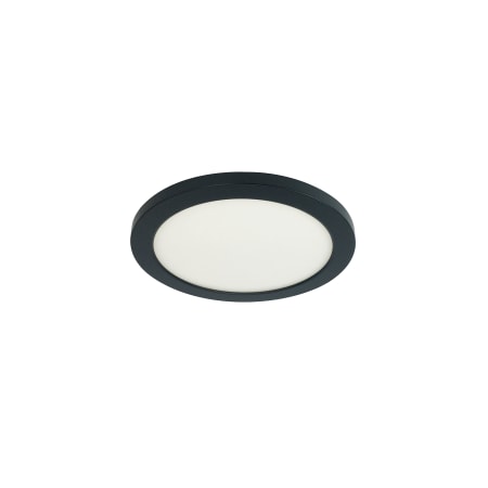 Nora Lighting 8" Decorative Ring for ELO PLUS Black