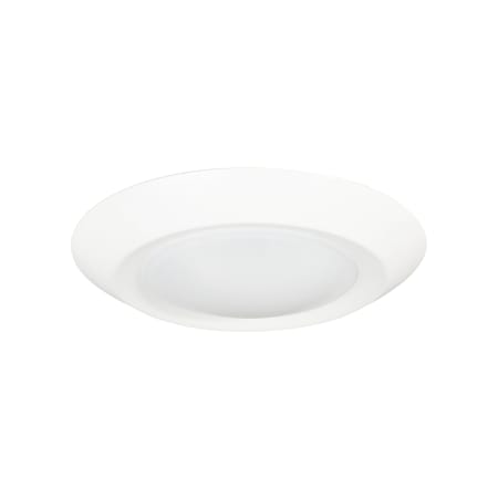 Nora Lighting Opal 7-3/8" Wide 4000K LED Flush Mount Ceiling Fixture White