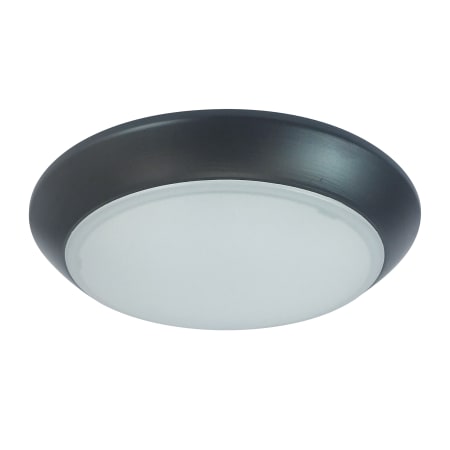 Nora Lighting Opal 9-1/2" Wide 5000K LED Flush Mount Ceiling Fixture Bronze
