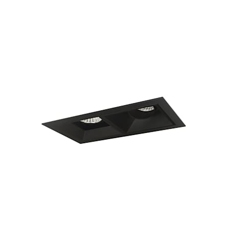 Nora Lighting Iolite 5" Integrated LED Square Recessed Trim Black