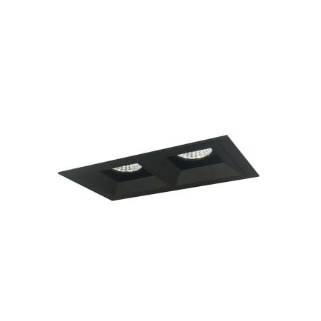 Nora Lighting Iolite 5" Integrated LED Square Recessed Trim Black