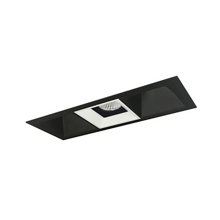 Nora Lighting Iolite 5" Integrated LED Square Recessed Trim Black / Matte Powder White