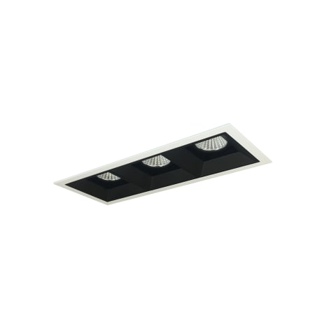 Nora Lighting Iolite 5" Integrated LED Square Recessed Trim Black