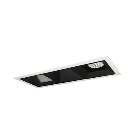 Nora Lighting Iolite 5" Integrated LED Square Recessed Trim Black
