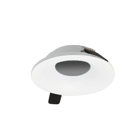 Nora Lighting 2" Canless Iolite Bullnose Trim Matte Powder White