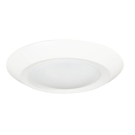 Nora Lighting 6" Regressed AC Opal LED Surface Mount with Selectable CCT White