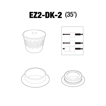 Noritz Flex Vent 2" Diffuser Kit for EZ2FVK-2 N/A