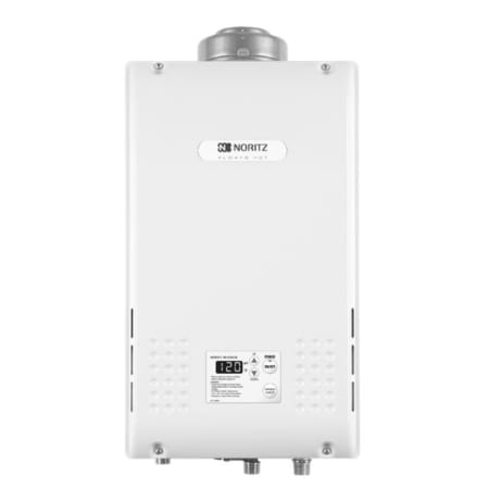 Noritz 8.3 GPM 180000 BTU 120 Volt Residential Liquid Propane Tankless Water Heater with Concentric Exhaust Liquid Propane