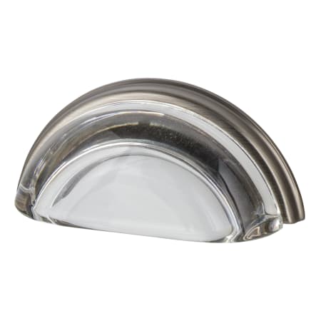 Nostalgic Warehouse Vintage Restoration 3 Inch Center to Center Smooth Crystal Cup Cabinet Pull Antique Pewter