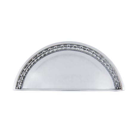 Nostalgic Warehouse Meadows 3" Center to Center Vintage Cabinet Cup Handle - Cup Pull - Solid Brass Bright Chrome