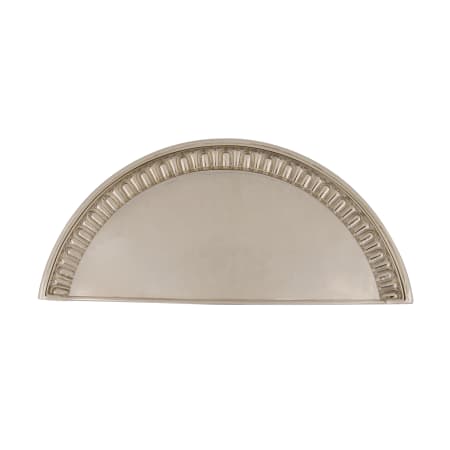 Nostalgic Warehouse Egg And Dart 3 Inch Center to Center Cup Cabinet Pull Polished Nickel