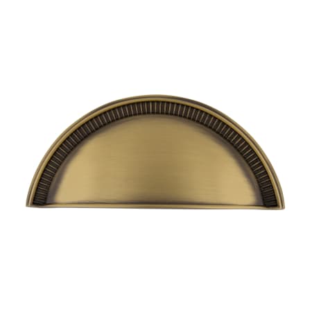 Nostalgic Warehouse Soleil 3 Inch Center to Center Cup Cabinet Pull Antique Brass