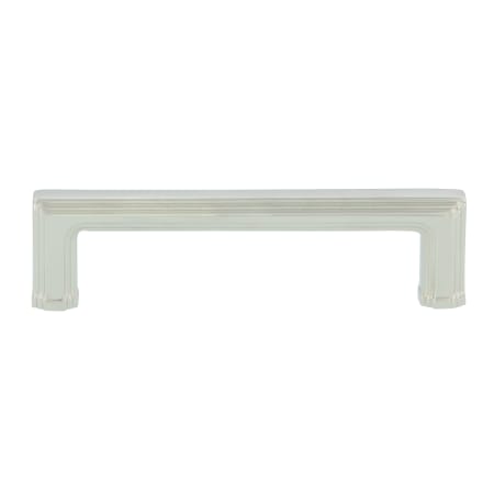 Nostalgic Warehouse Carre 4 Inch Center to Center Handle Cabinet Pull Polished Nickel