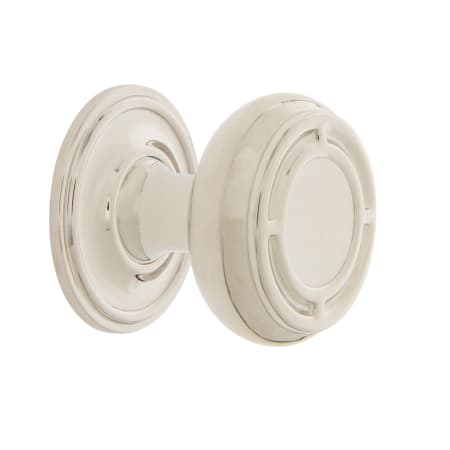 Nostalgic Warehouse Mission 1-3/8" Luxury Restoration Historical Solid Brass Mushroom Cabinet / Drawer Knob Polished Nickel