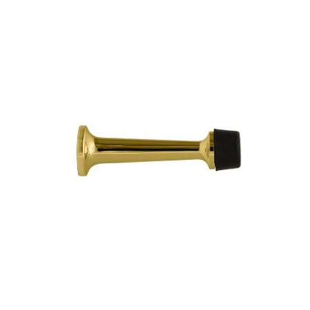 Nostalgic Warehouse Rubber Tipped Door Stop Unlacquered Brass