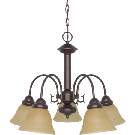Nuvo Lighting Ballerina 5 Light 24" Wide Chandelier Mahogany Bronze