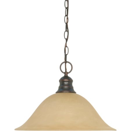 Nuvo Lighting Single Light 16" Wide Pendant Mahogany Bronze