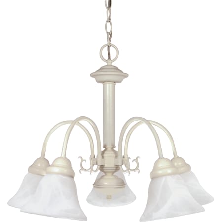 Nuvo Lighting Ballerina 5 Light 24" Wide Chandelier Textured White