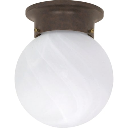 Nuvo Lighting Single Light 6" Wide Flush Mount Ceiling Fixture Old Bronze