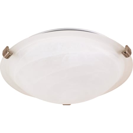 Nuvo Lighting Single Light 12-1/2" Wide Flush Mount Bowl Ceiling Fixture Brushed Nickel