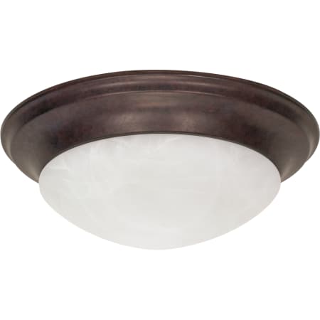 Nuvo Lighting 3 Light 17" Wide Flush Mount Bowl Ceiling Fixture Old Bronze