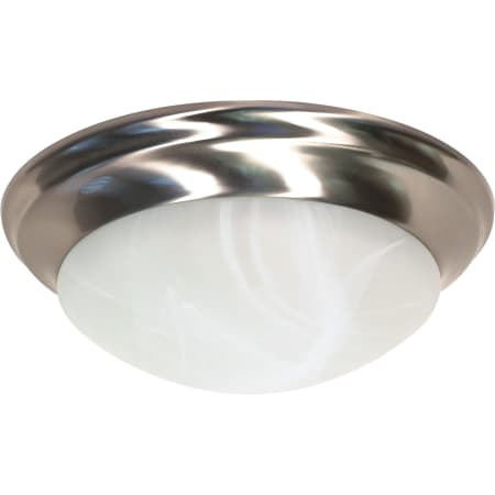 Nuvo Lighting 2 Light 14" Wide Flush Mount Bowl Ceiling Fixture Brushed Nickel