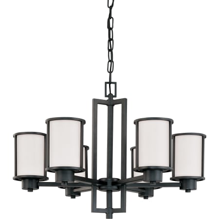Nuvo Lighting Odeon 6 Light 28" Wide Chandelier Aged Bronze