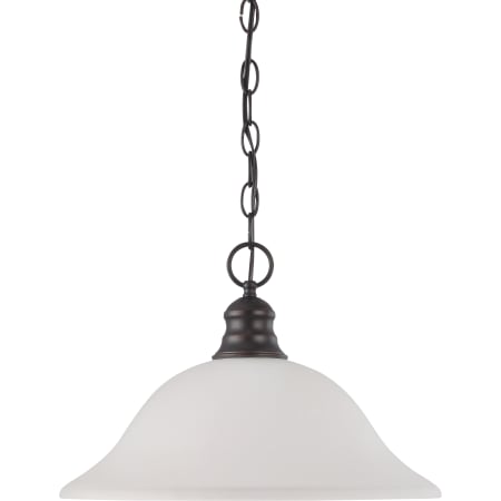 Nuvo Lighting Single Light 16" Wide Pendant Mahogany Bronze