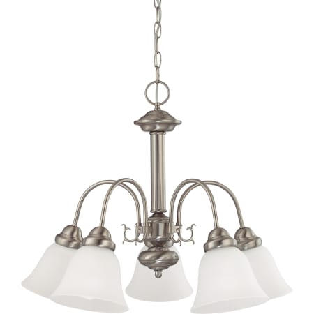 Nuvo Lighting Ballerina 5 Light 24" Wide Chandelier Brushed Nickel