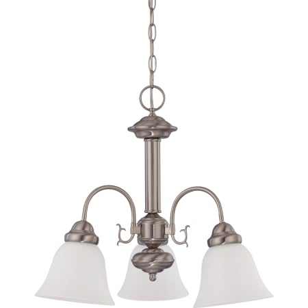 Nuvo Lighting Ballerina 3 Light 20" Wide Chandelier Brushed Nickel