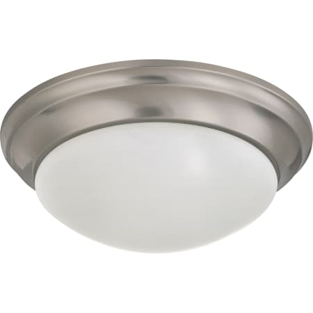 Nuvo Lighting 2 Light 14" Wide Flush Mount Bowl Ceiling Fixture Brushed Nickel