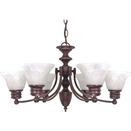 Nuvo Lighting Empire 6 Light 26" Wide Chandelier Old Bronze