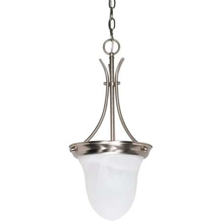 Nuvo Lighting Single Light 9-3/4" Wide Mini Pendant Brushed Nickel