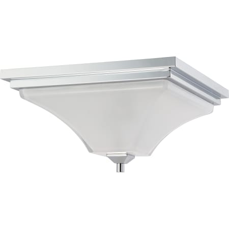 Nuvo Lighting Parker 2 Light 15-1/4" Wide Flush Mount Ceiling Fixture Polished Chrome