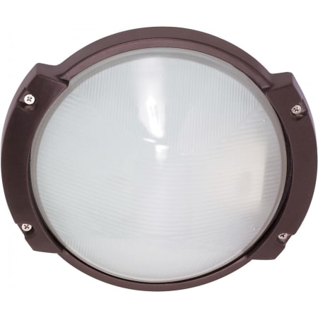 Nuvo Lighting Single Light 9-1/8" Tall Outdoor Wall Sconce with Patterned Glass Shade Architectural Bronze