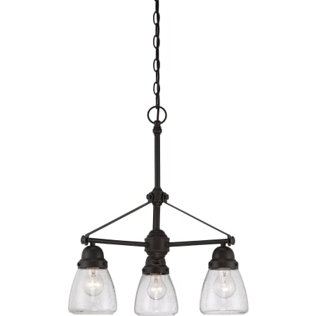 Nuvo Lighting Laurel 3 Light 21-1/2" Wide Chandelier Sudbury Bronze
