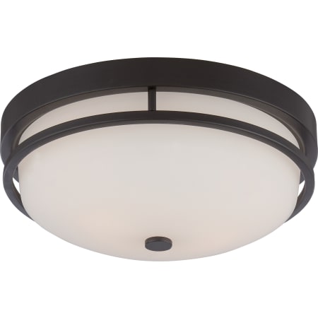Nuvo Lighting Neval 2 Light 13" Wide Flush Mount Bowl Ceiling Fixture Sudbury Bronze