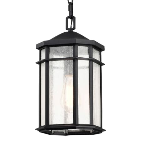 Nuvo Lighting Raiden 8" Wide Outdoor Mini Pendant Matte Black