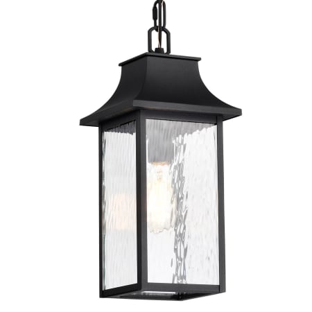 Nuvo Lighting Austen 8" Wide Outdoor Mini Pendant Matte Black