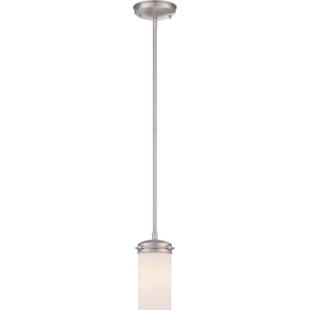 Nuvo Lighting Single Light 5-1/8" Wide Mini Pendant Brushed Nickel