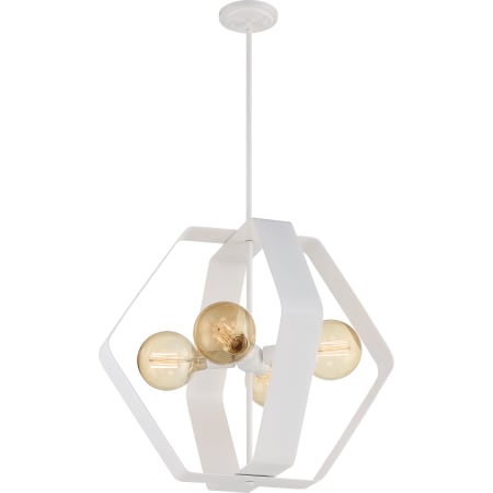 Nuvo Lighting Zen 4 Light 24" Wide Chandelier White