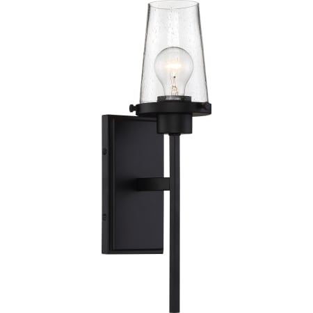 Nuvo Lighting Rector 18" Tall Bathroom Sconce Aged Bronze / Clear Seeded