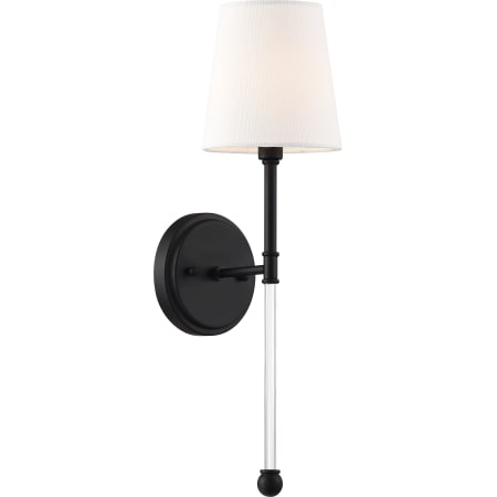 Nuvo Lighting Olmsted 19" Tall Bathroom Sconce Aged Bronze / White Fabric