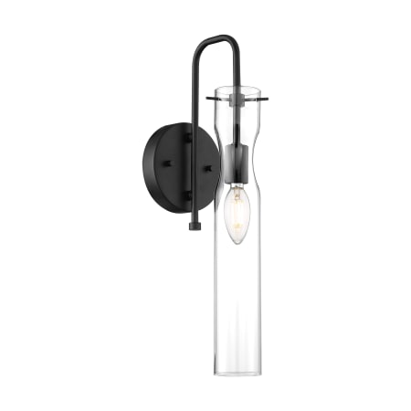 Nuvo Lighting Spyglass 16" Tall Bathroom Sconce Black