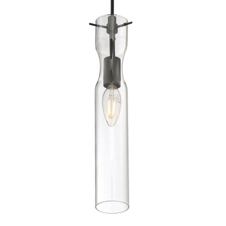 Nuvo Lighting Spyglass 5" Wide Mini Pendant Black