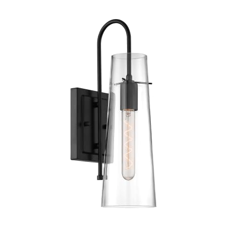 Nuvo Lighting Alondra 17" Tall Bathroom Sconce Black