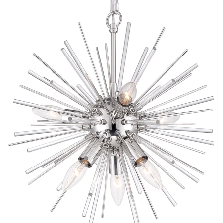 Nuvo Lighting Cirrus 6 Light 16" Wide Sputnik Chandelier Polished Nickel