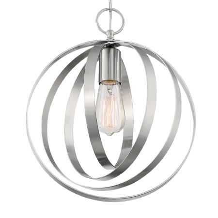 Nuvo Lighting Pendleton 12" Wide Pendant Brushed Nickel