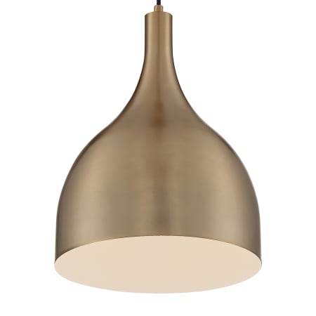Nuvo Lighting Bellcap 12" Wide Pendant Burnished Brass